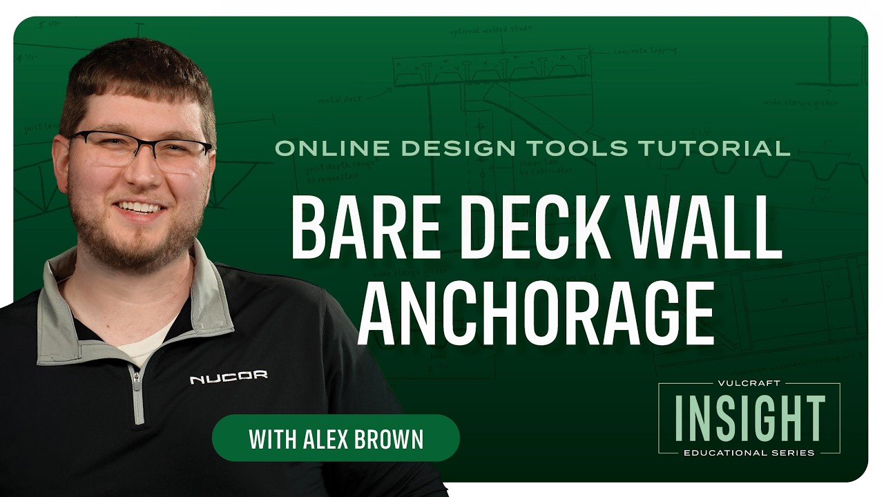 Design Tool Tutorial: Fast, Complete Structural Checks for Metal Roof Deck