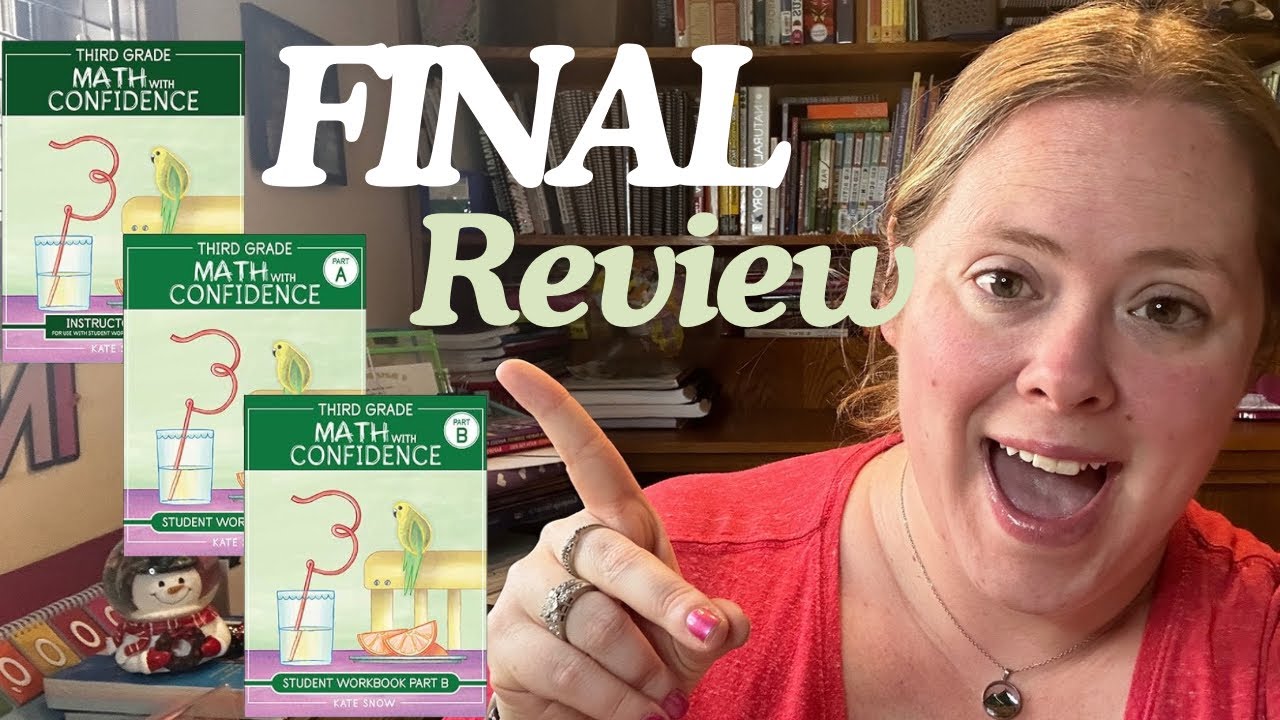 Math With Confidence 3 Final Review! Everything you need to know! Homeschool Math Curriculum