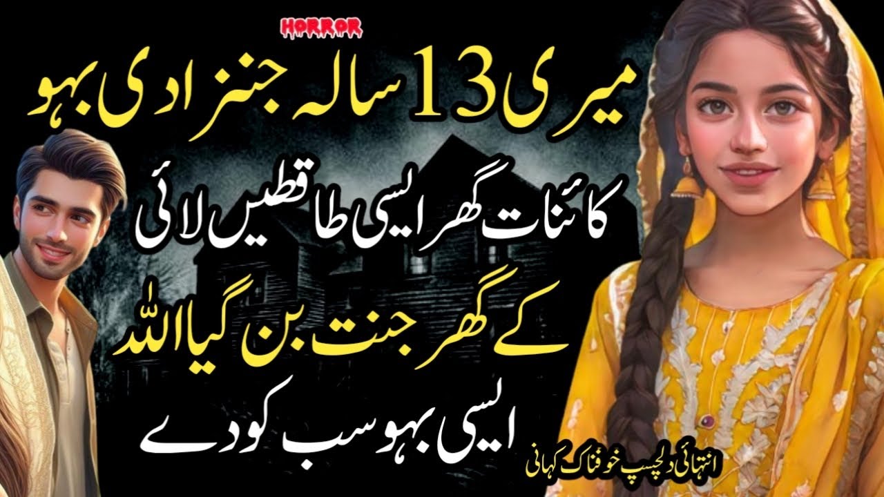 Mere 13 Saala Jinzzadi Bahu Kainat Ghr Ase Taktien Lae K Ghr Janat Ban Gya Allah Ase Bahu Sb Ko Dy