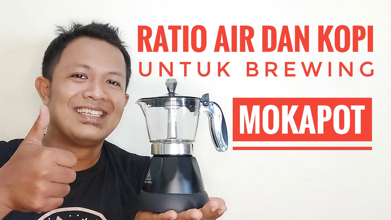 Ratio Air dan Kopi yang ENAK untuk Mokapot