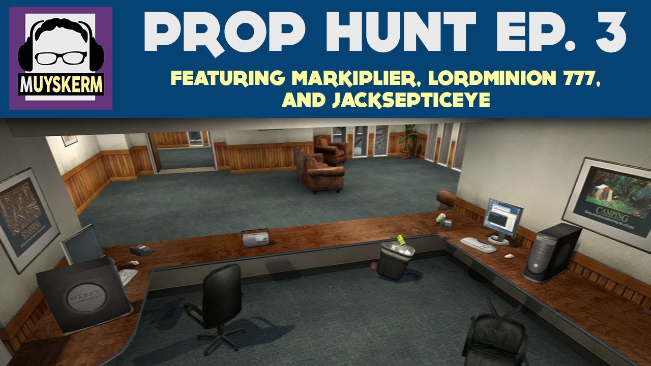 Prop Hunt Ep.  3 With Mark, Wade, and Jacksepticeye | This is Prop Hunt?