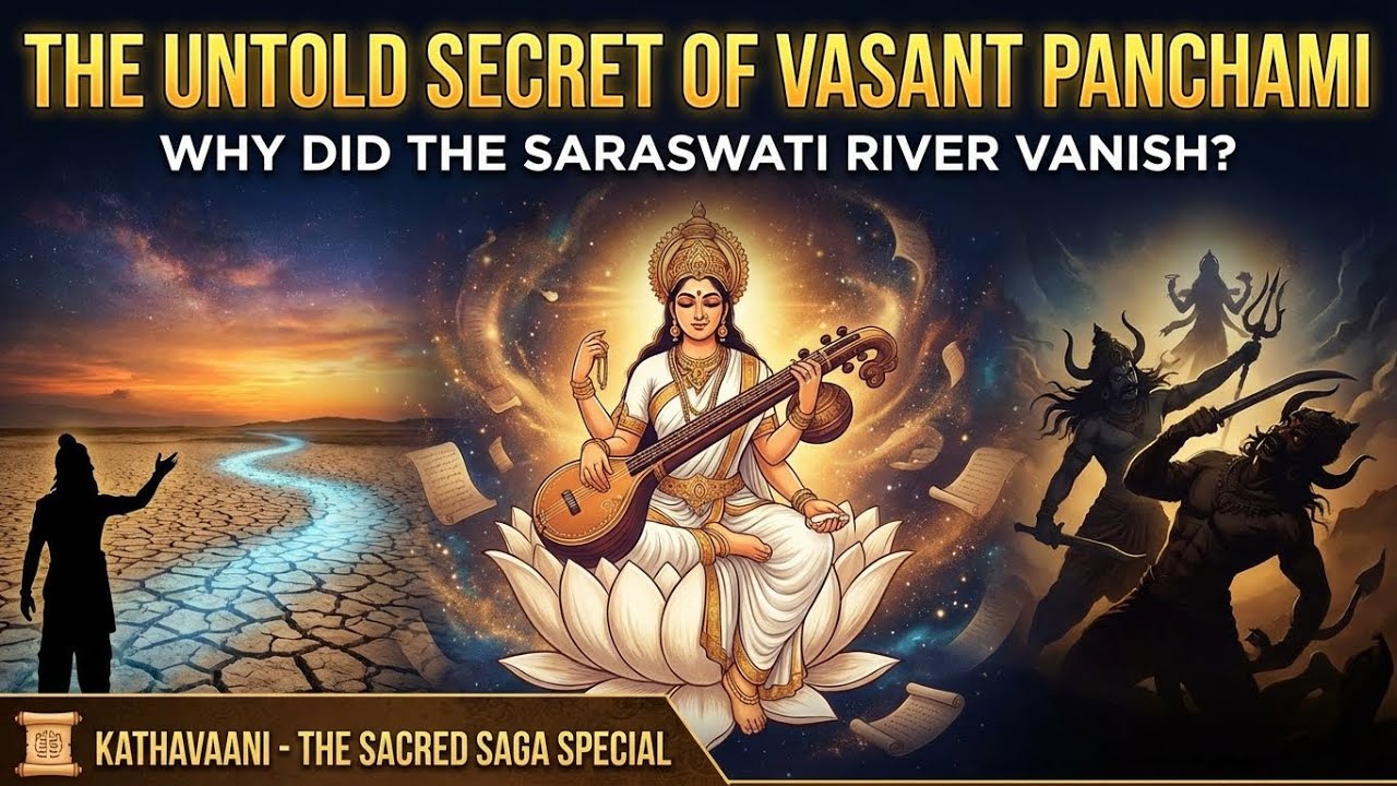 The Lost River of Saraswati | The Untold Secret Behind Vasant Panchami KathaVaani - The Sacred Saga