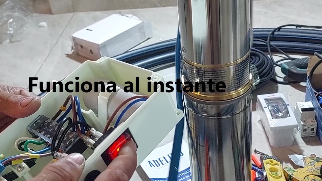 🚫 NO PAGUES por INSTALACIÓN: Solo Conecta Así Tu BOMBA SUMERGIBLE y FUNCIONA AL INSTANTE 💧