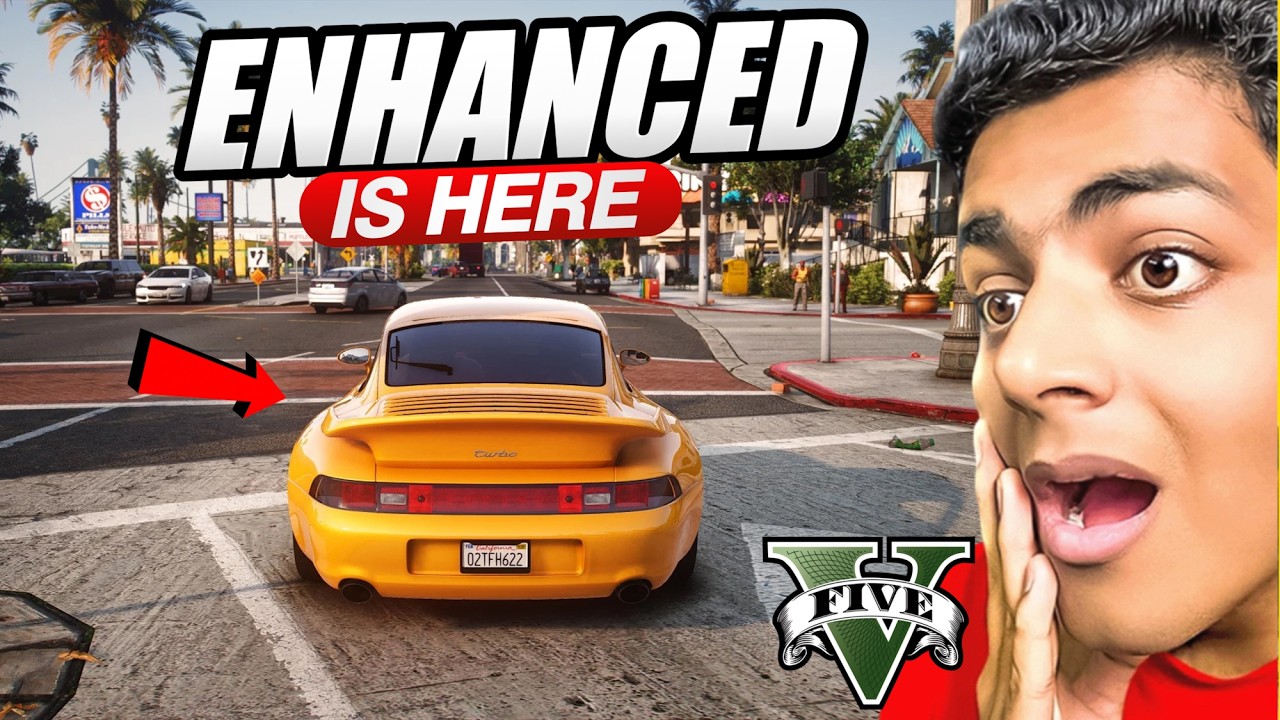 New GTA 5 Enhanced Edition Is Here For PC | GTA 5 Old Vs New, Specs, Changes, & Everything New