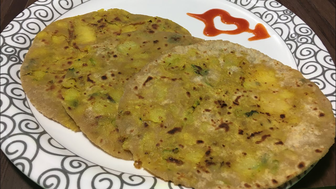 Aloo paratha | Aloo stuffed chappathi | Potato stuffed chappathi