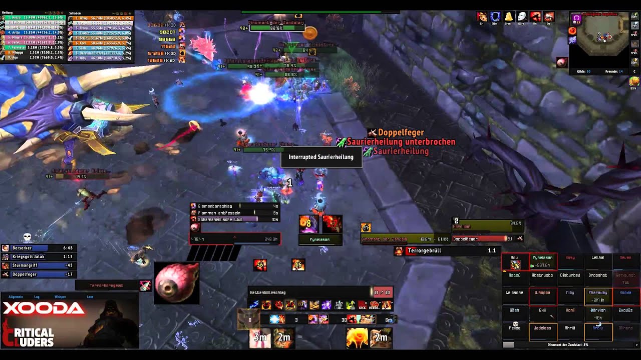 Xooda vs. Horridon 25 Heroic (Elemental Shaman POV)