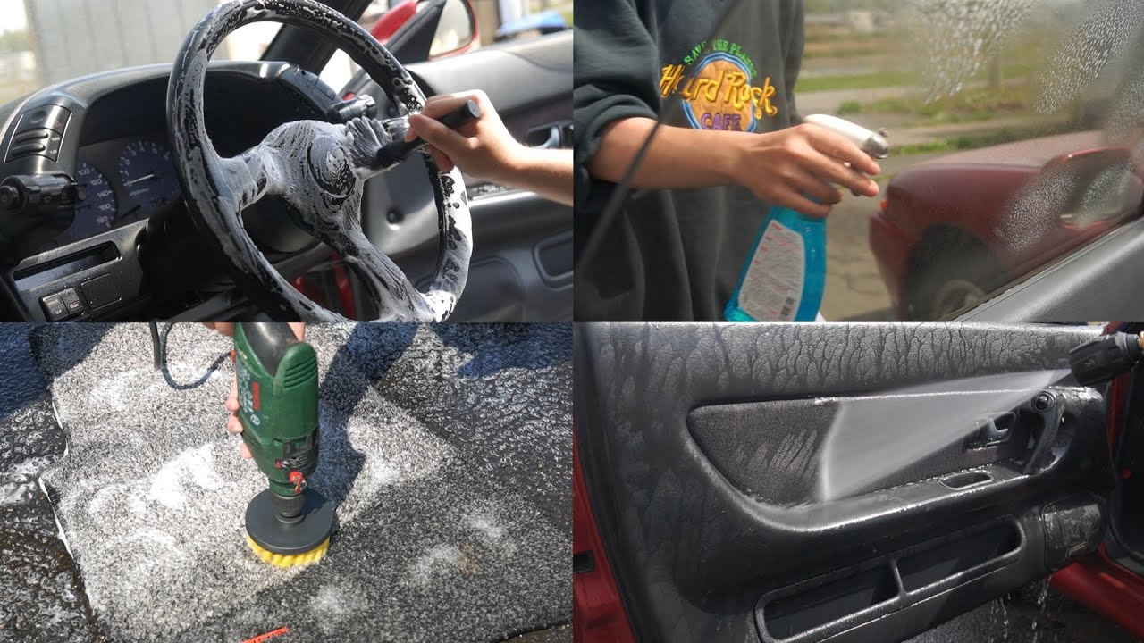 Abandoned Skyline interior DEEP CLEAN - Restoration R32 Skyline Ep. 3
