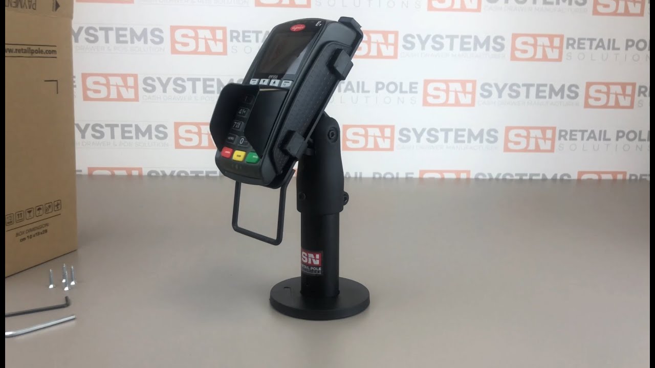 Supporto Porta POS Pagamento - How To Install Payment Terminal Stand Ingenico