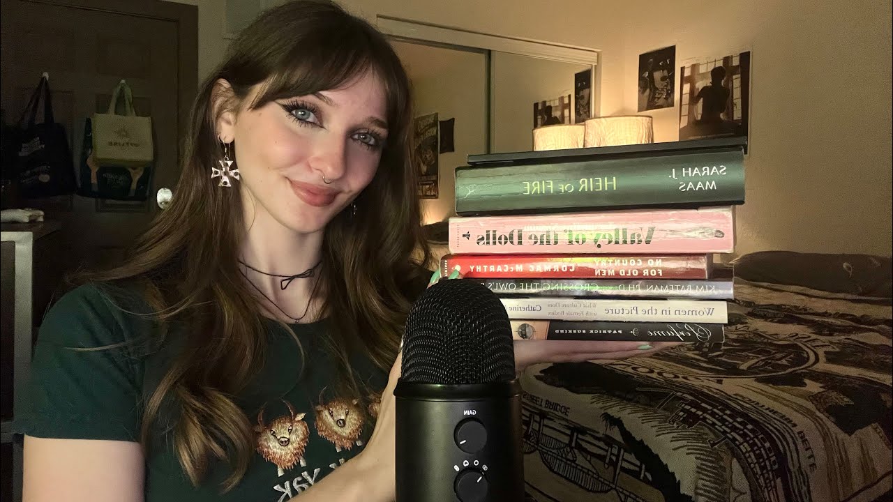 ASMR Books I’ve Read Recently (Book Tapping, Page Turning, Whispered Rambles)