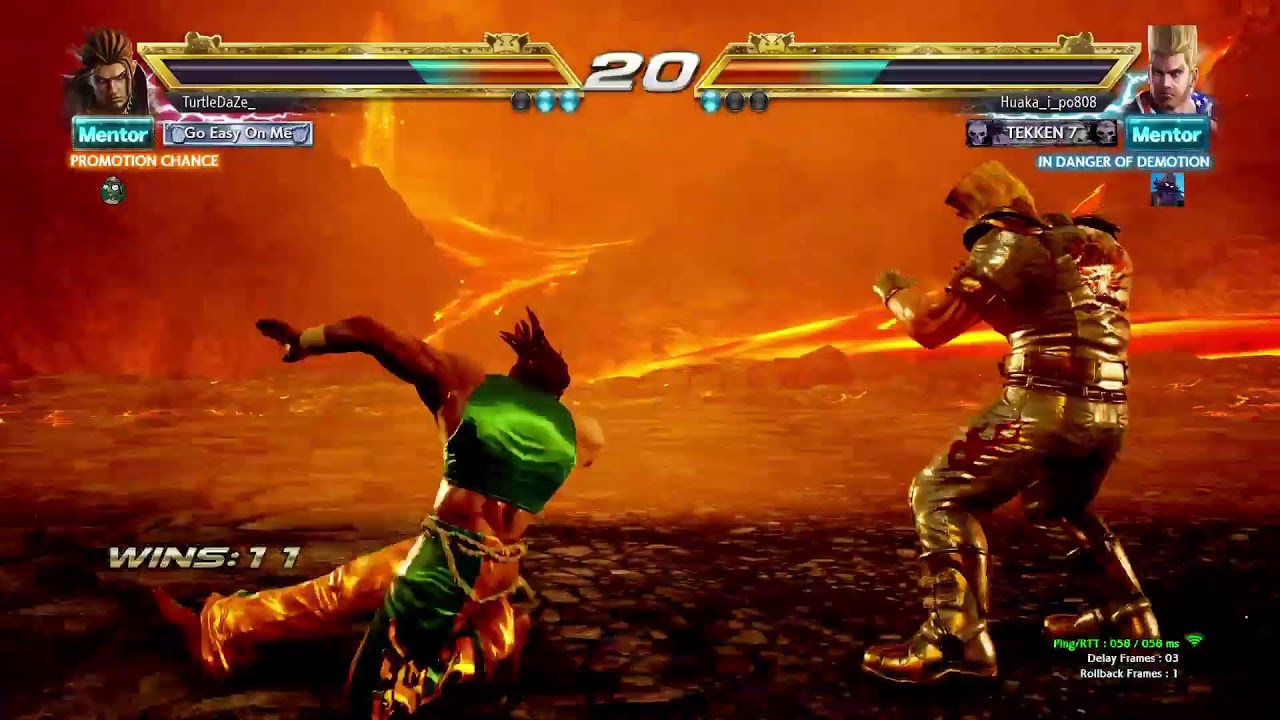 Quick tekken 7 before bed
