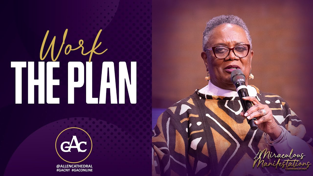 WORK THE PLAN | Rev. Dr. Renita Weems | Allen Worship Experience