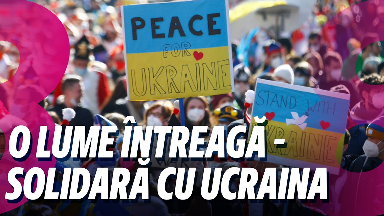 Știri: Patru ani de război, în Ucraina /O lume întreagă - solidară cu Ucraina /24.02.2026