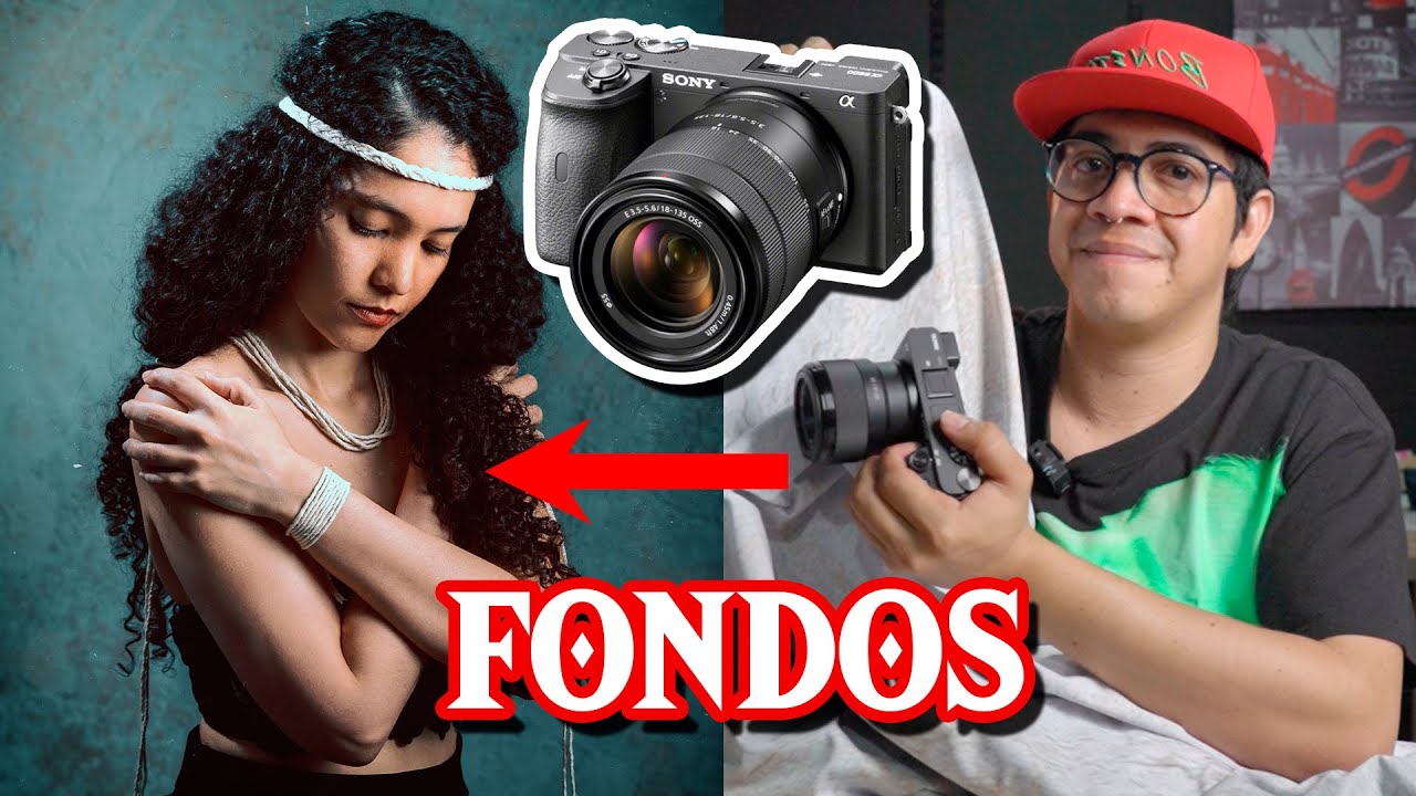 Como usar FONDOS FOTOGRÁFICOS para hacer RETRATOS!!