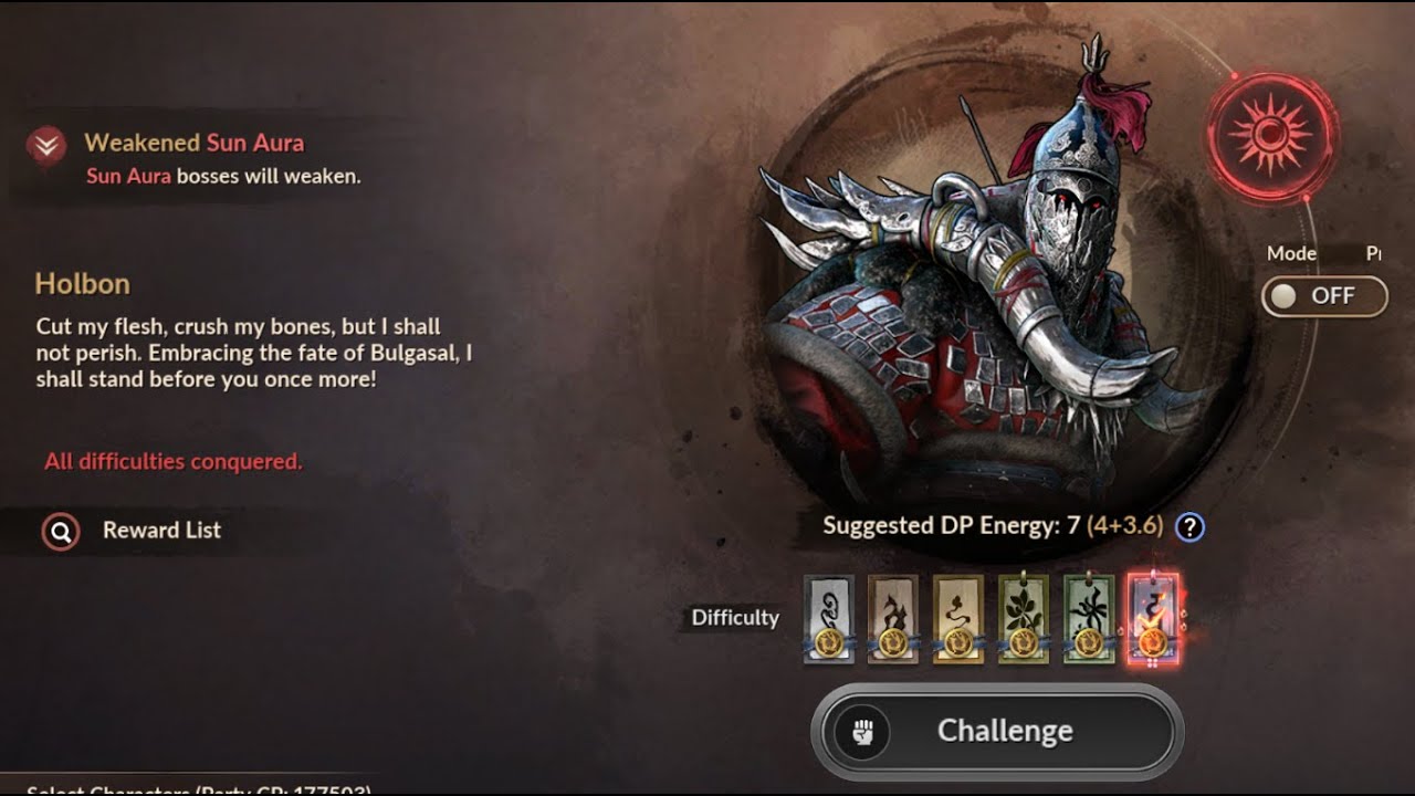 Lancer 🛡️ | Black Shrine | Holbon (Bulgasal) Calamity 6 | Black Desert Mobile