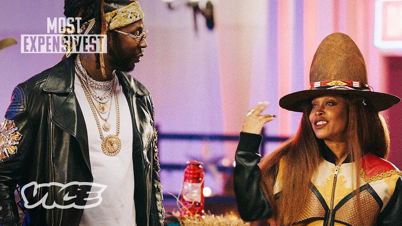 2 Chainz and Erykah Badu Try $5,000 Cowboy Hats | MOST EXPENSIVEST