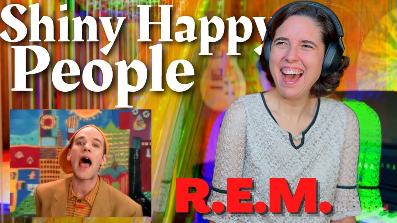 R.E.M. - Shiny Happy People | Amy’s FIRST Listen and Reaction