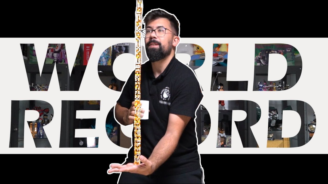 DICE STACKING WORLD RECORD! 40 dice stacked on hand 🎲 #worldrecord #talent #fyp #dicestacking