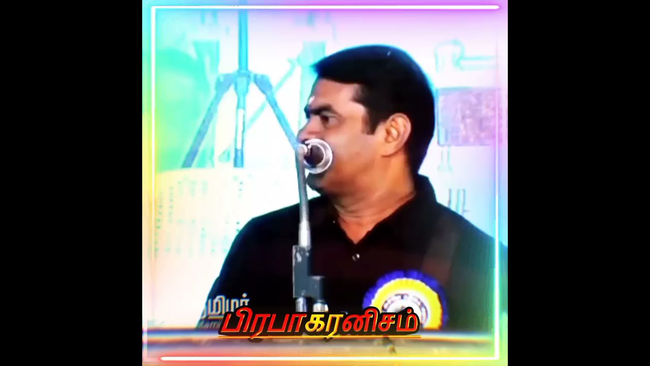seeman mass speech about parai/whatsapp status