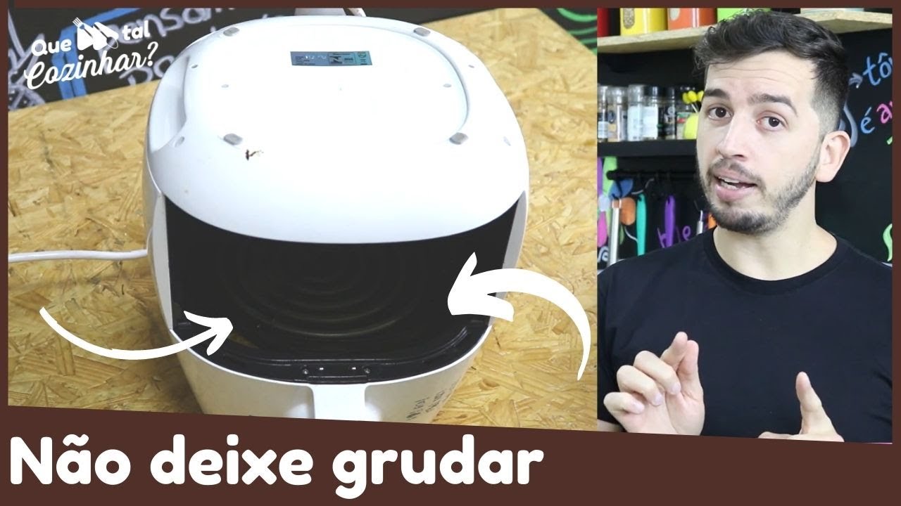 COMO LIMPAR o elemento de aquecimento (resist&ecirc;ncia) da AIRFRYER | Dicas Airfryer