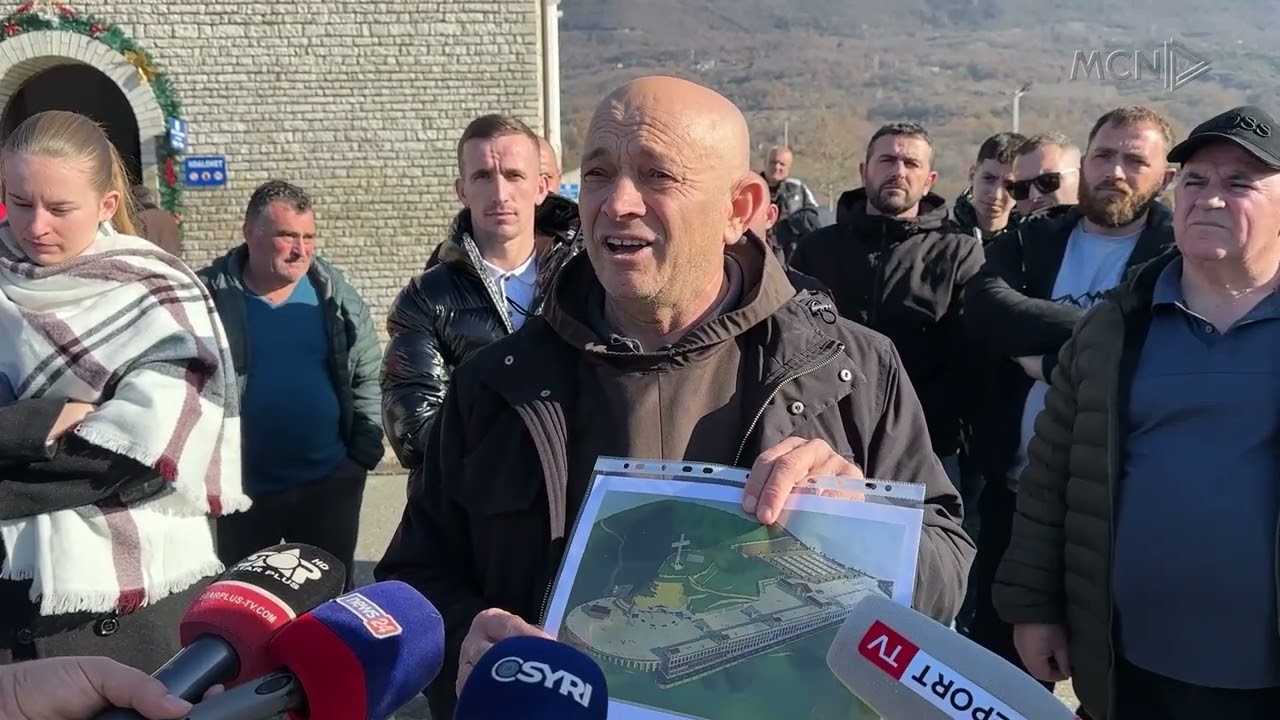 “Stop groposjes së besimit”/ Laç, besimtarët në protestë kundër projektit për kishën e “Shën Ndout”