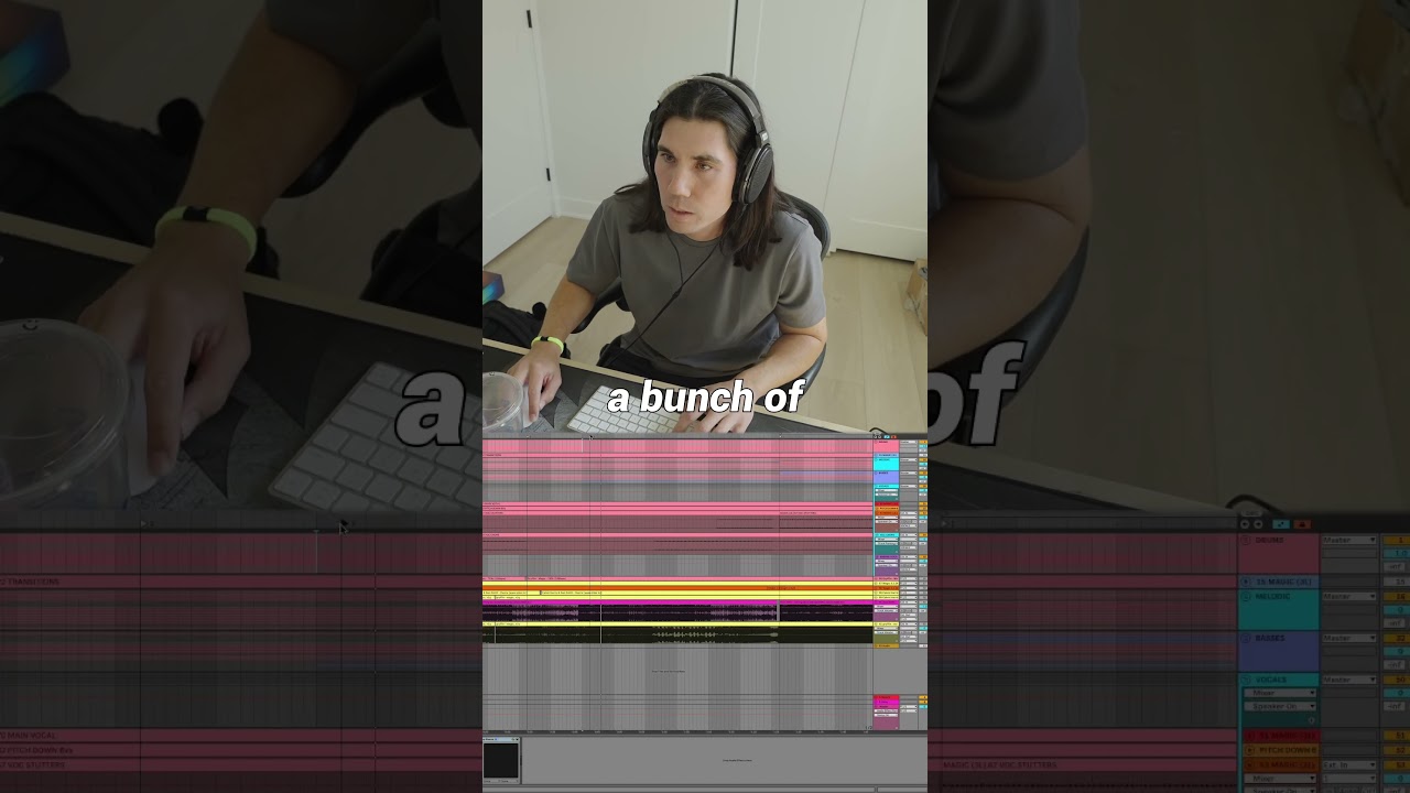 A few production secrets behind Magic ❤️✨ #edm #musicproduction