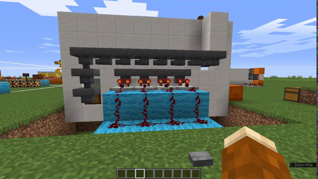 Redstone-Schule Folge 16 - Tutorial - Gegenstände sortieren - Itemsortierer - Einfach