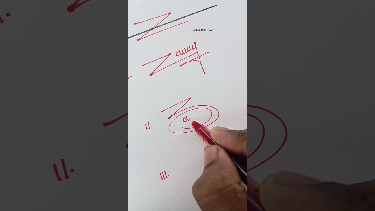 How to Sign the Letter Z?❤️