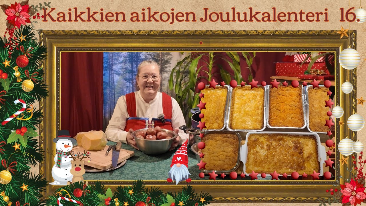 Peruna , porkkana   ja lanttulaatikko