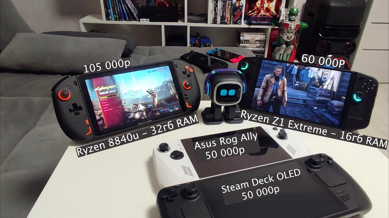 Лучшие УБИЙЦЫ Steam Deck из Китая 👉 Кто лучше в AAA играх? OnexPlayer 2 PRO vs Lenovo Legion GO