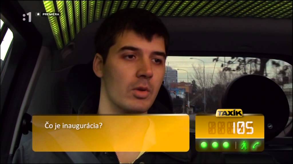 Tibor a Marek v Taxiku