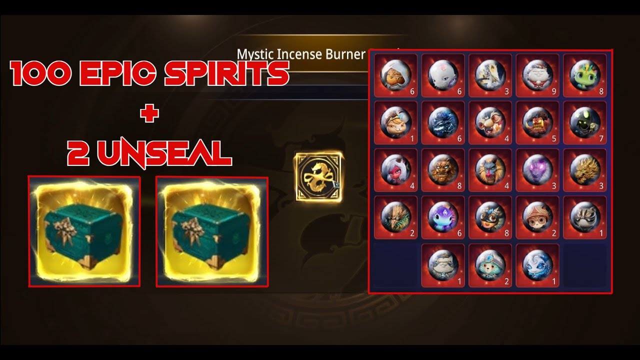 GOT MY FIRST LEGENDARY SPIRIT AFTER 3 YEARS!