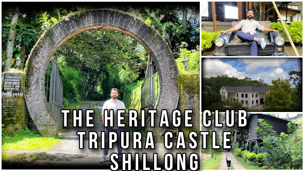 Tripura Castle: The Best Heritage Hotel in Shillong #travelvlog #besthotelinshillong #shillong