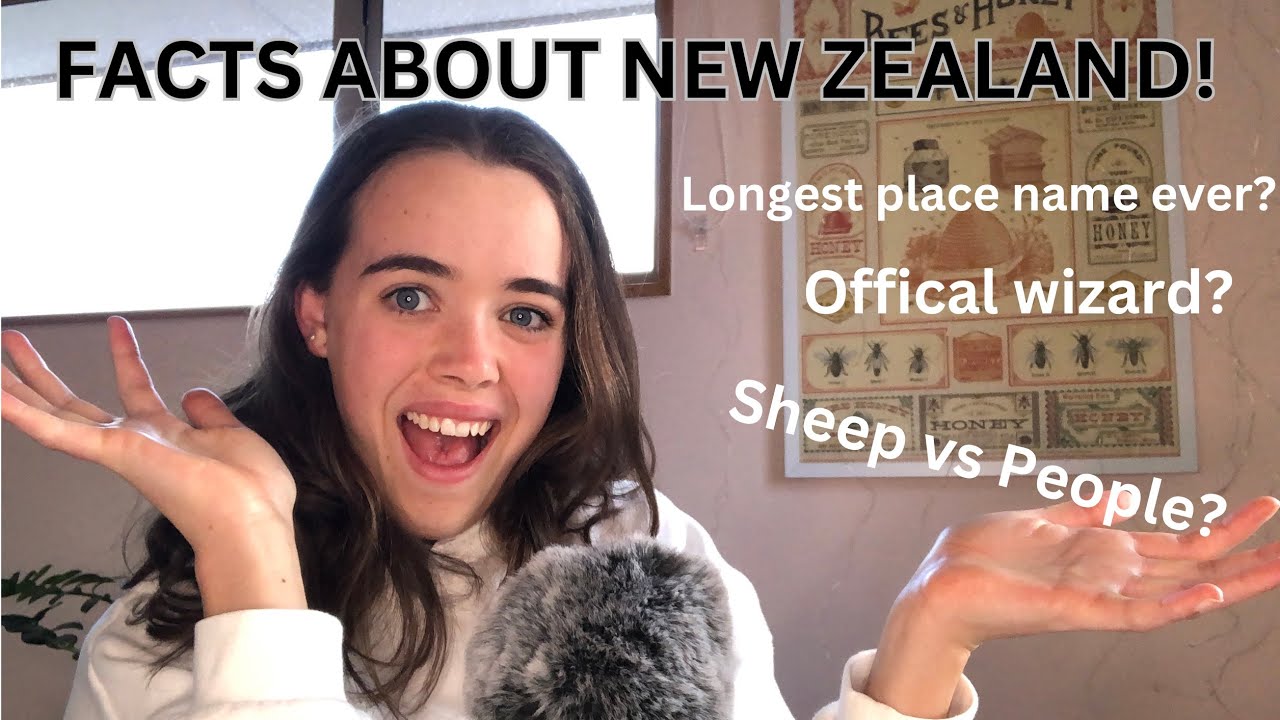 ASMR FUN FACTS ABOUT NEW ZEALAND 🇳🇿 🥝