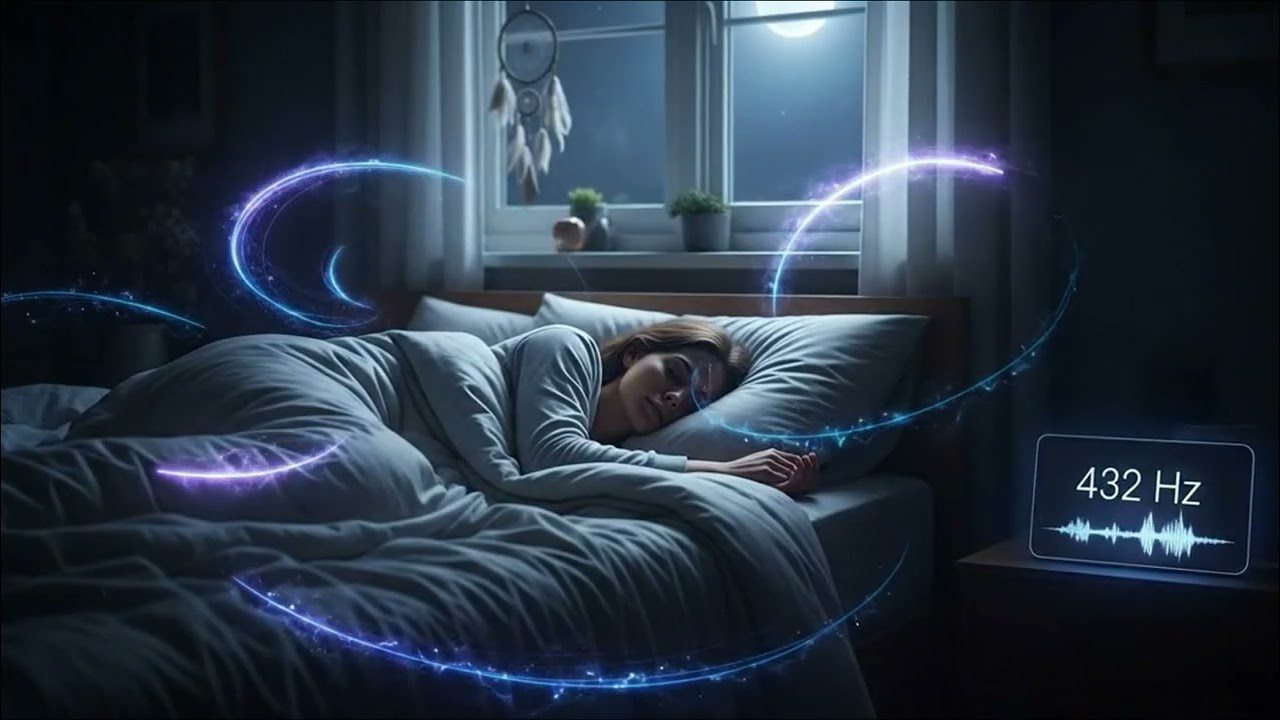 432Hz 수면 음악 | Deep Sleep Music for Calm Night