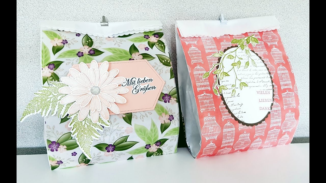 Designerpapier? Benutze es mit dieser schönen Verpackungsidee!