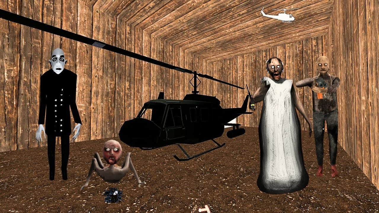 Granny Chapter Two Enhanced (PC) New Custom Map - Full Gameplay 