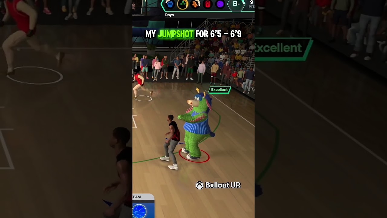 JUMPER FOR 6&rsquo;5-6&rsquo;9  🫡 #nba2k27 #2k27 #Bxllout #2k #2kmemes #nba2k #nba2kmemes #2kshorts #shorts