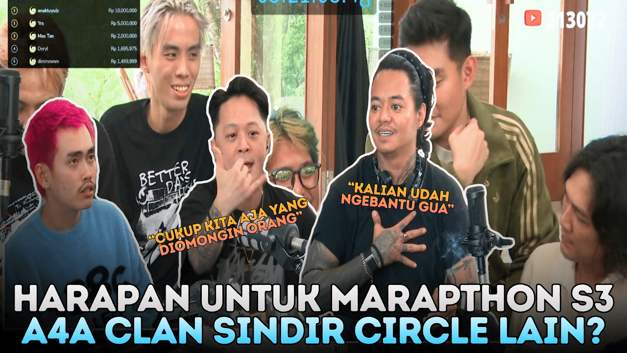 HARAPAN REZA ARAP & A4A CLAN UNTUK MARATHON SEASON TERAKHIR! SINGGUNG SIRCLE LAIN? - Marapthon S3