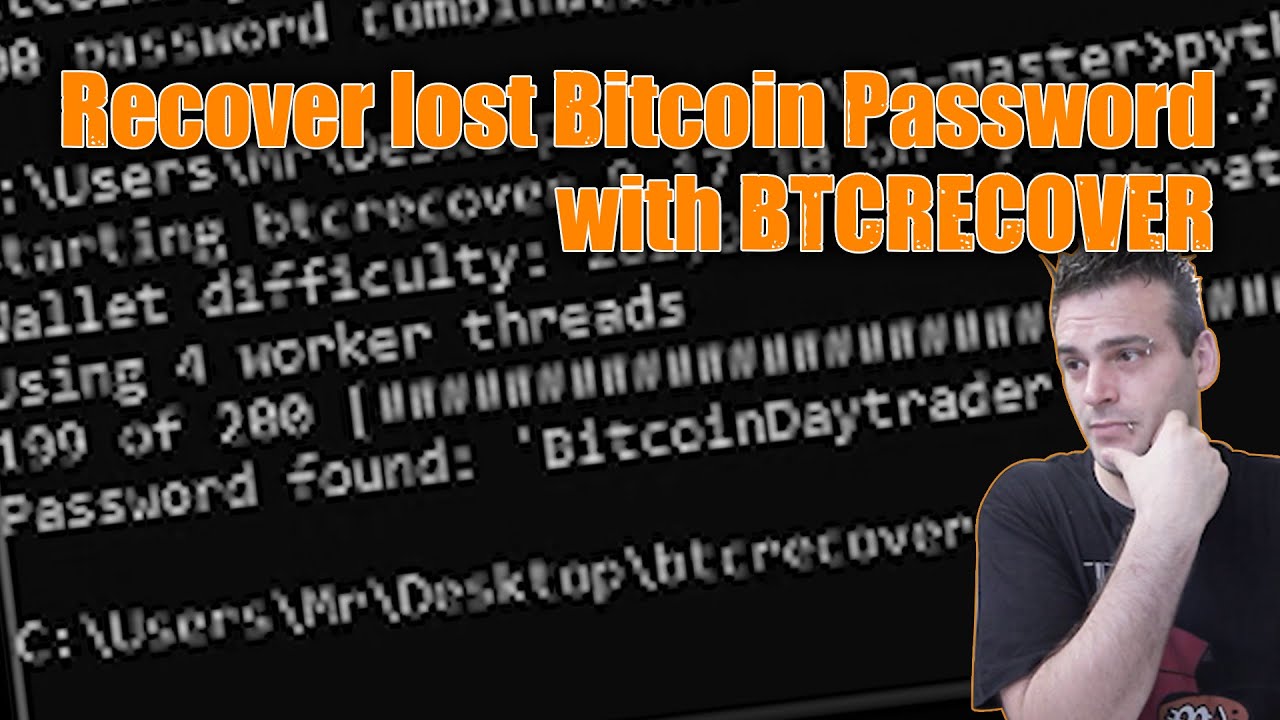 Recover your lost Bitcoin password with btcrecover - Install Guide