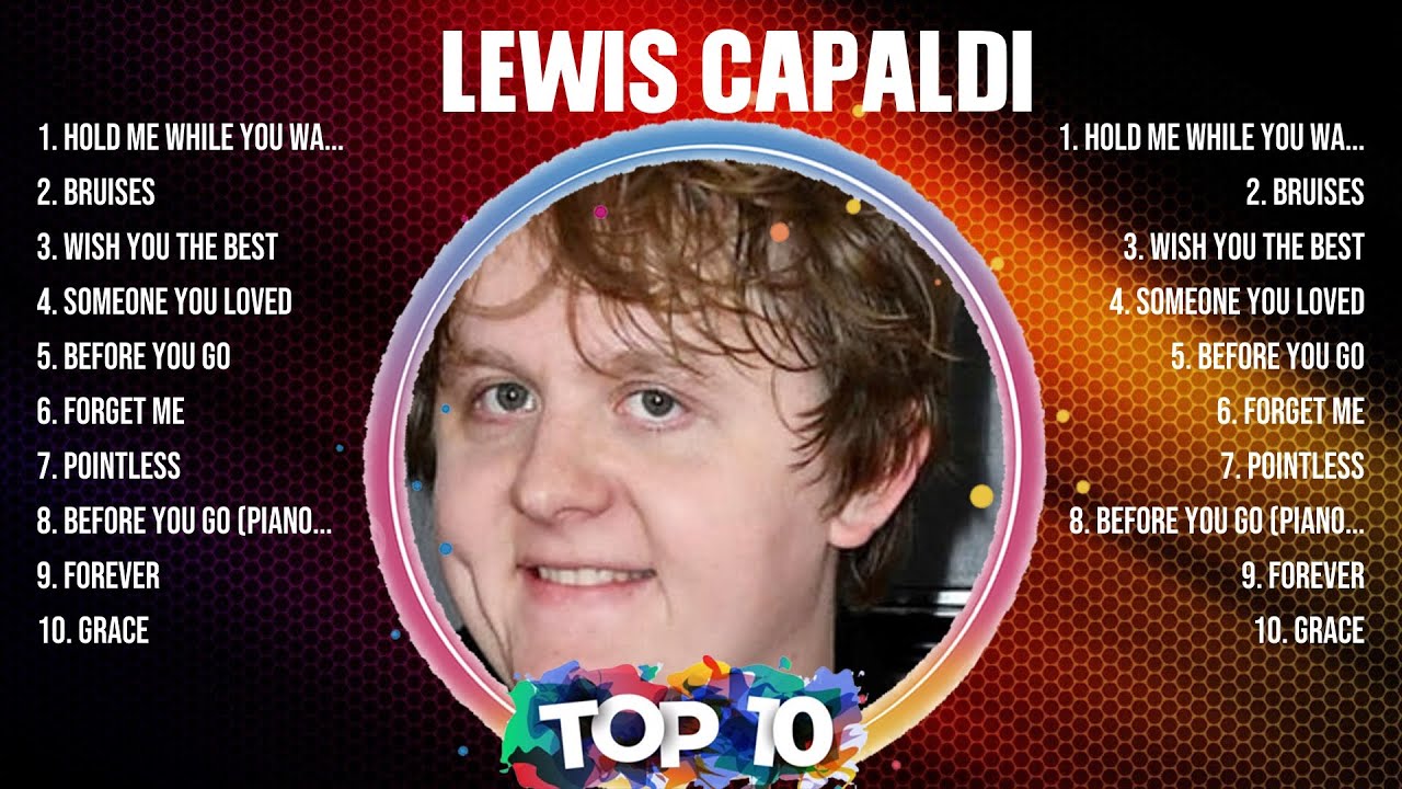 Lewis Capaldi Greatest Hits 2024 Collection - Top 10 Hits Playlist Of All Time