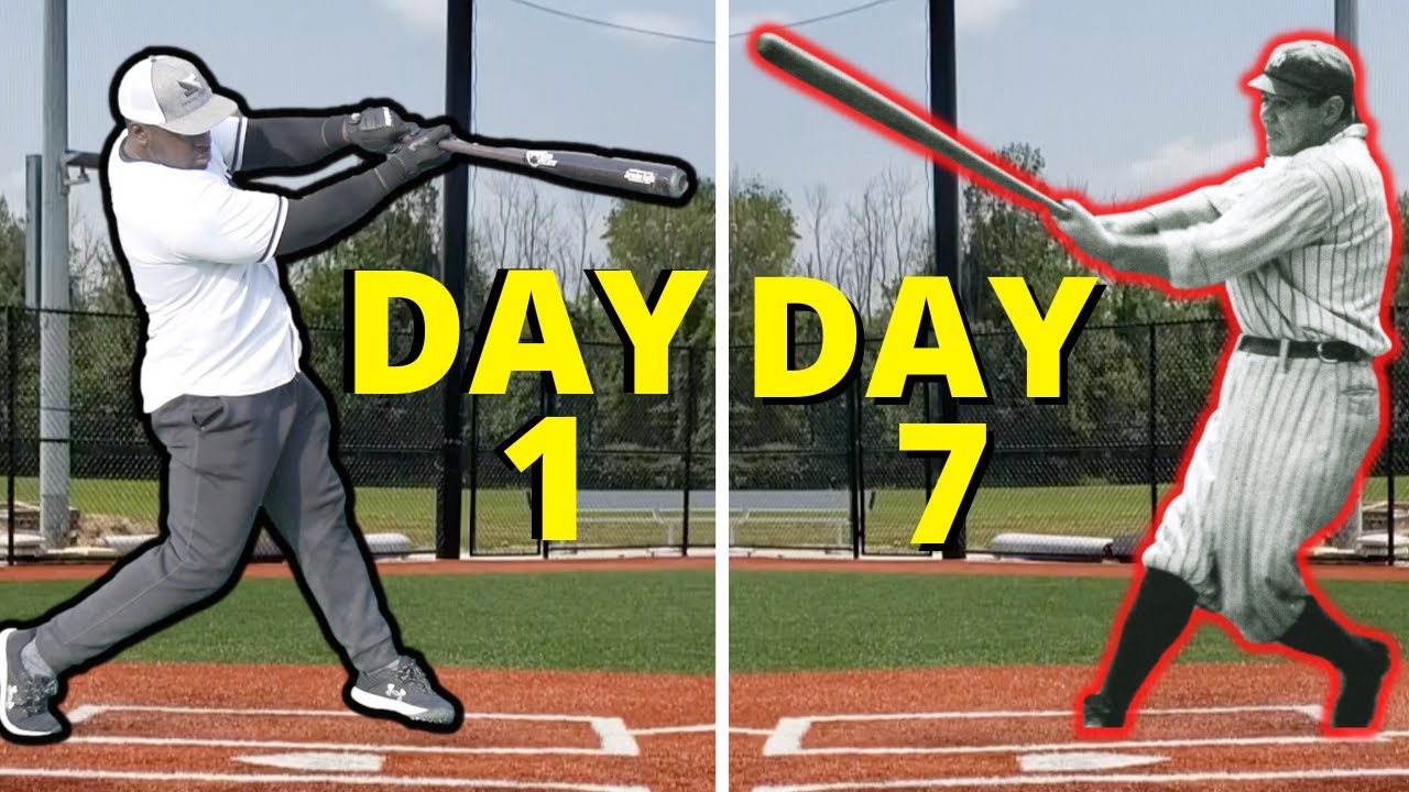 I Trained Like BABE RUTH To Hit A 400ft. Home Run