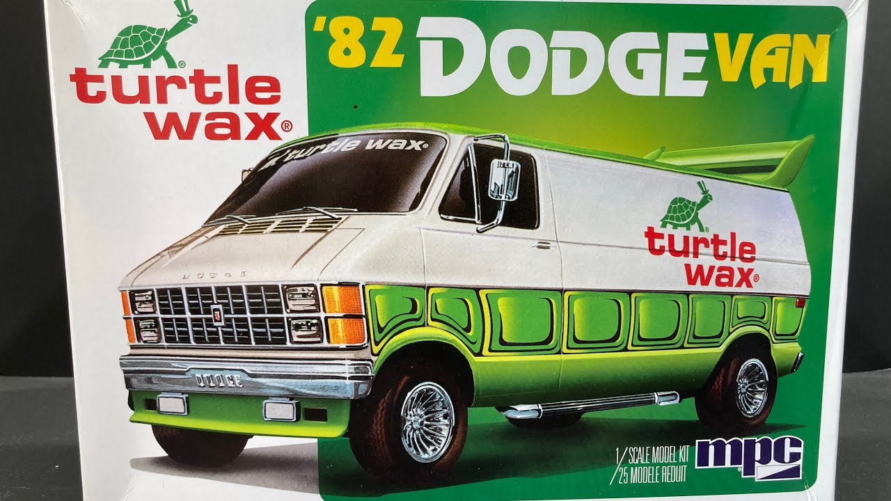Фургон Dodge Turtle Wax 1982 года от MPC 