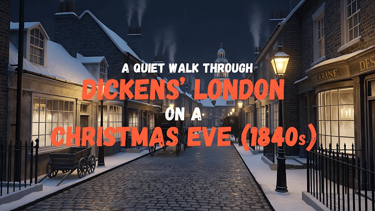 S1.E18- 🎄 A Quiet Walk Through Dickens’ London on Christmas Eve (1840s) – Cozy Victorian Sleep Story