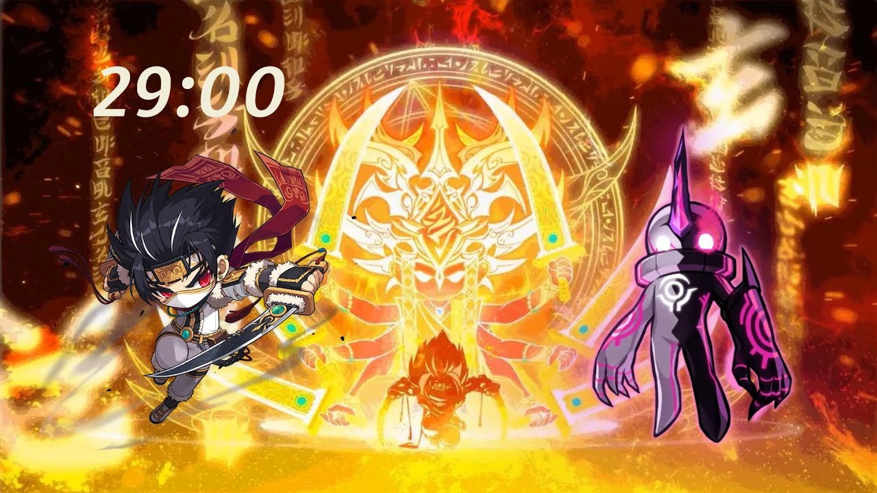 【新楓之谷】TMS V276 影武者 困難林波(練習模式) 29:00