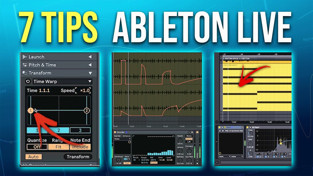7 Creative Tips for ABLETON LIVE Producers