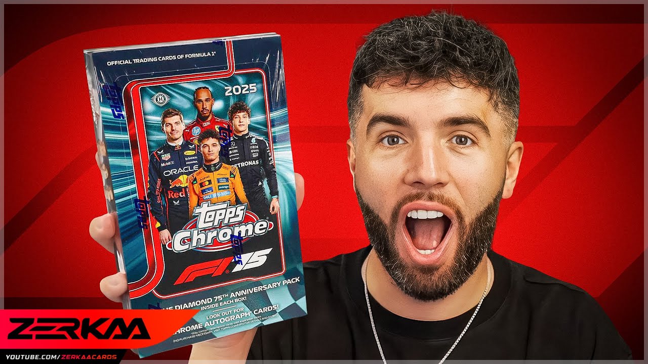 ОТКРЫВАЮ *НОВУЮ* КОРОБКУ TOPPS CHROME FORMULA 1 2026