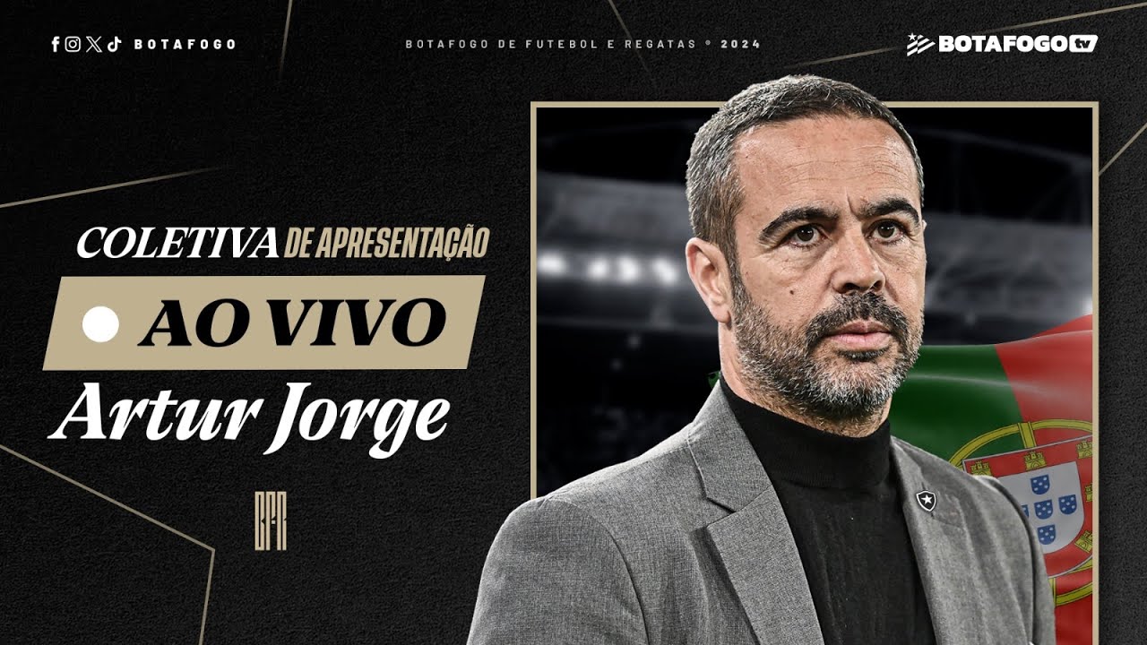 AO VIVO | Coletiva de Apresentação | Artur Jorge