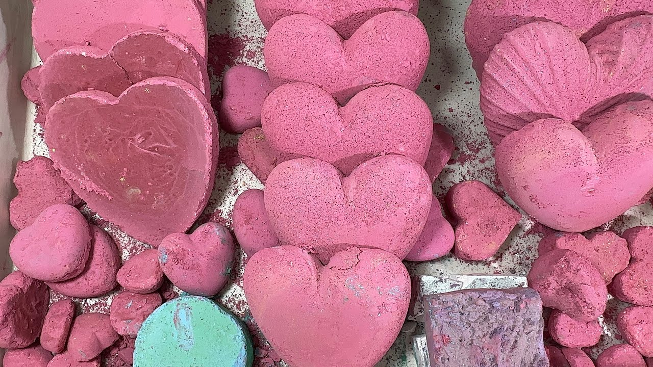 A Red bunch of broken hearts | Satisfying