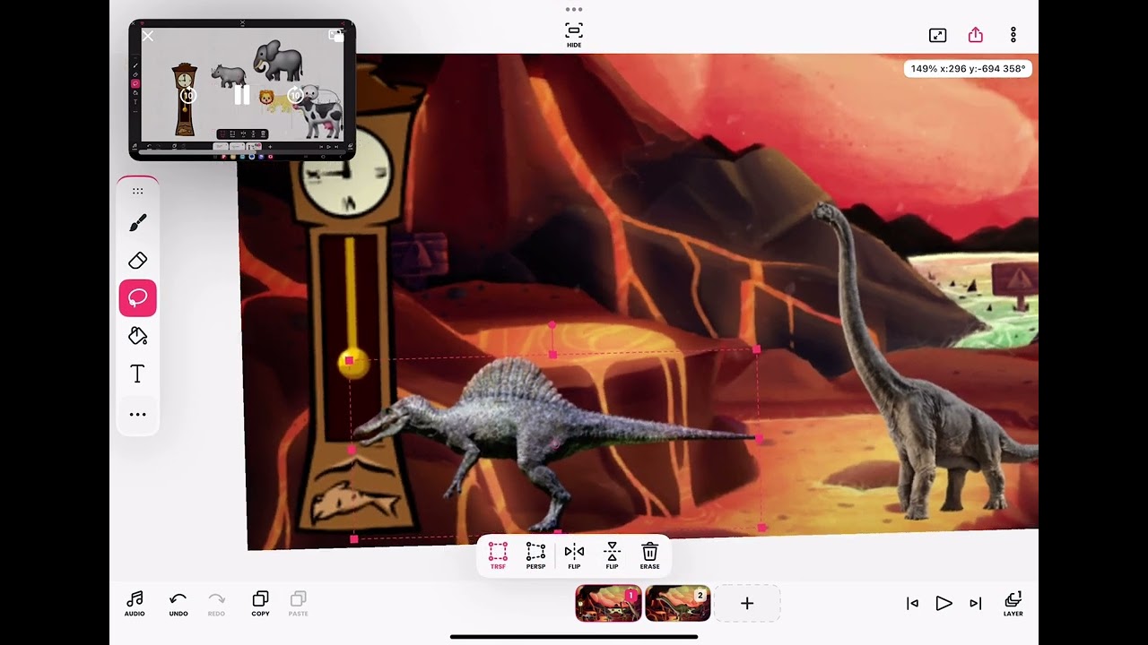 Hickory Dickory Dock (Dinosaurs)