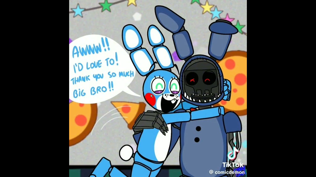 T.Bonnie and W.Bonnie & cie! (FNAF2 comic Dub) | PART 1